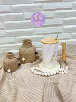 ماگ بلند دسته بامبو - Image 3