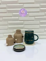 ماگ درب آیینه طرح ماربل - Image 4