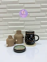 ماگ درب آیینه طرح ماربل - Image 2