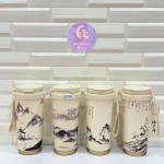 تراول ماگ دو حالته طرح ژاپني 520 ميل