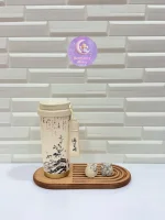 تراول ماگ دو حالته طرح ژاپني 520 ميل - Image 3