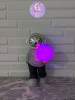 چراغ خواب فضانورد اسپیکردار ماه به دست - Image 5