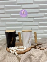 ماگ بلند دسته بامبو