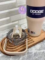 تراول ماگ دوحالته دسته دار برند دوج 900 میل - Image 6